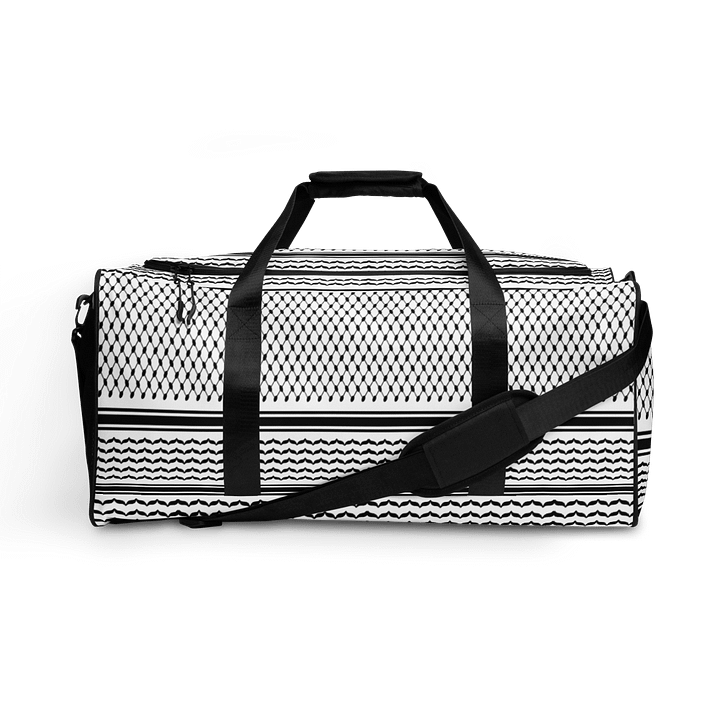Midnight Canvas: All-Over Print Duffle Bag product image (1)