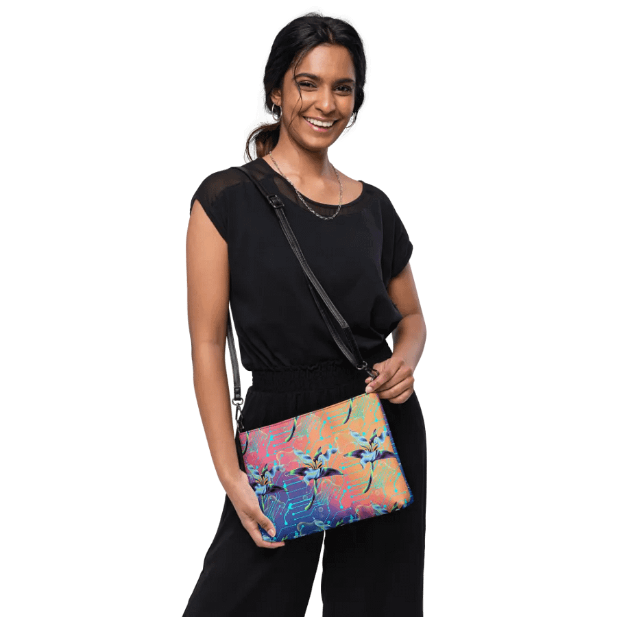 Nature-Tech Fusion Crossbody Bag for fashionable ladies product image (10)