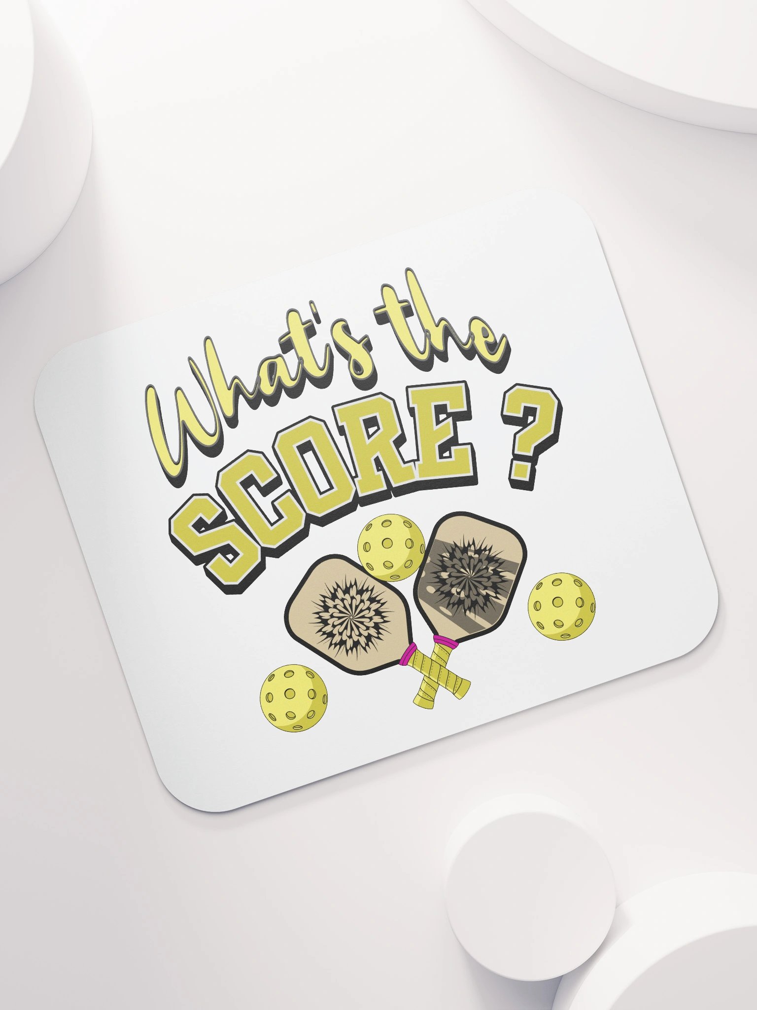 Whats The Score Pickleball Mouse Pad product image (5)