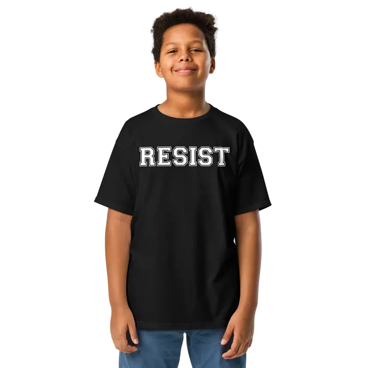 Resist Gildan Youth Classic Tee - A product image (1)