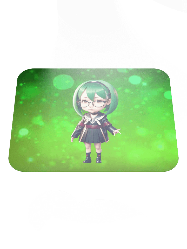 (GREEN CHIBI) K Classic Mouse Pad product image (1)