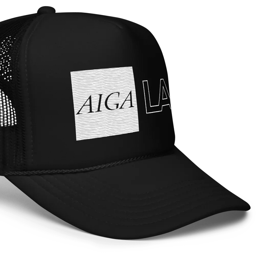 AIGA LA Classic Trucker Hat product image (5)