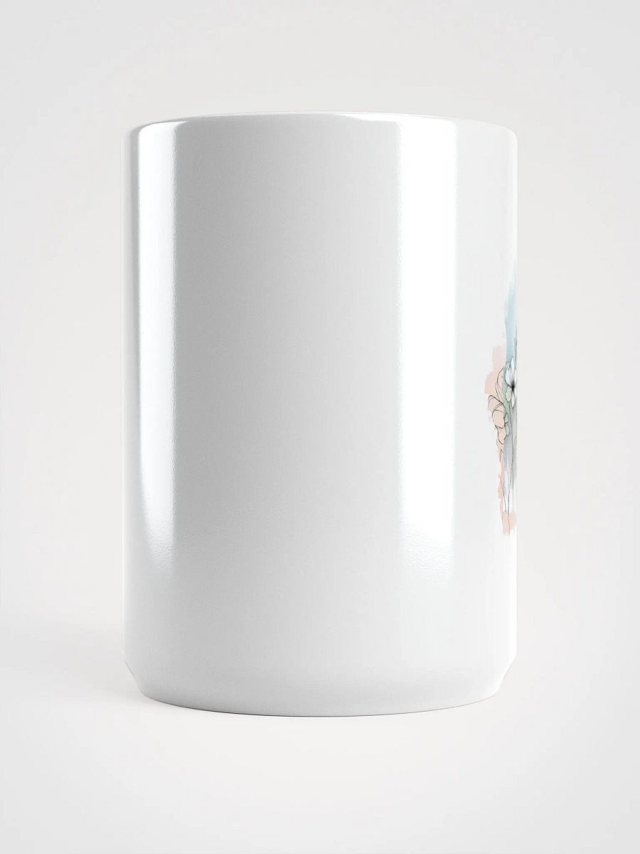 watercolor florals *microwave safe* ceramic coffee mug product image (5)