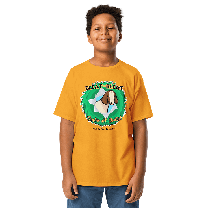 Peekaboo Goat Youth Tee product image (1)