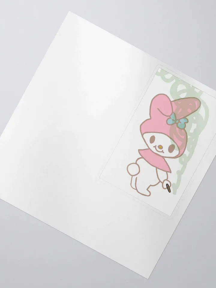 My Melody Sanrio Smoking Sticker product image (2)