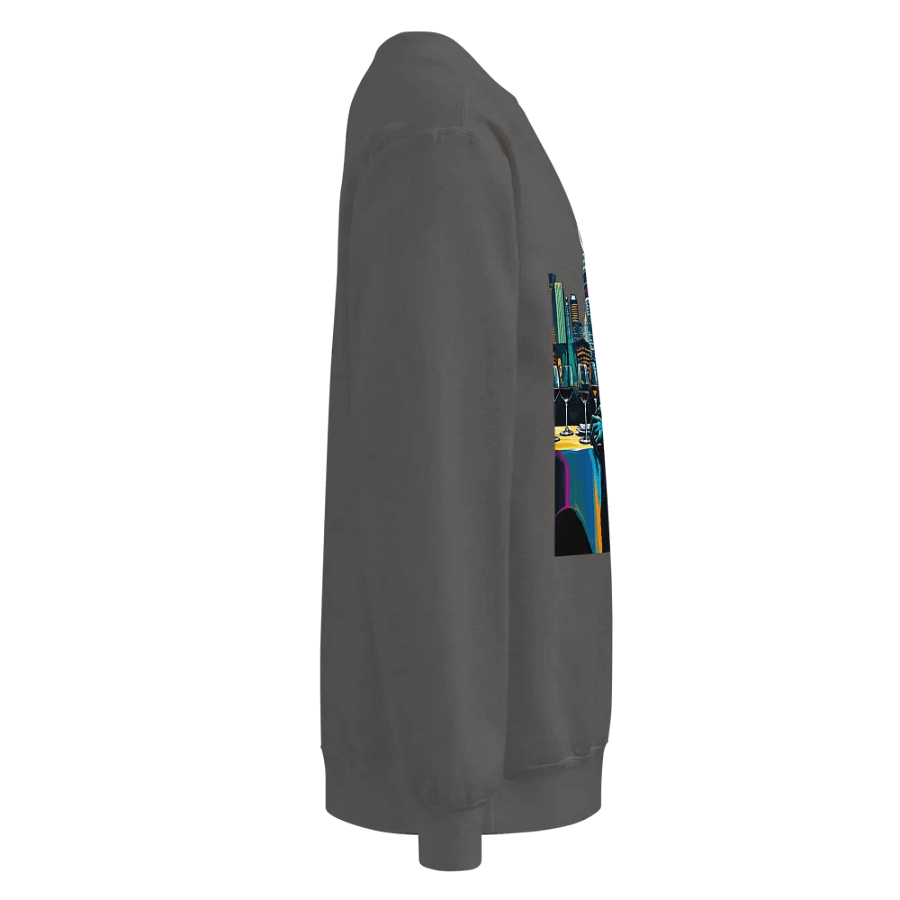 Extraterrestrial Wine Night Sweatshirt product image (4)