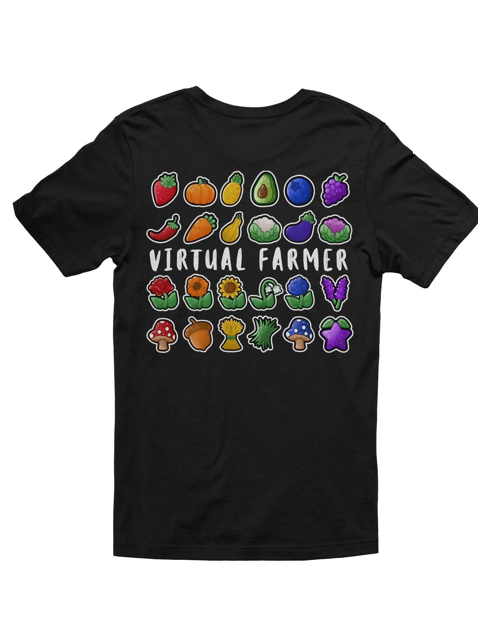 Virtual Farmer Tee - White Text product image (3)