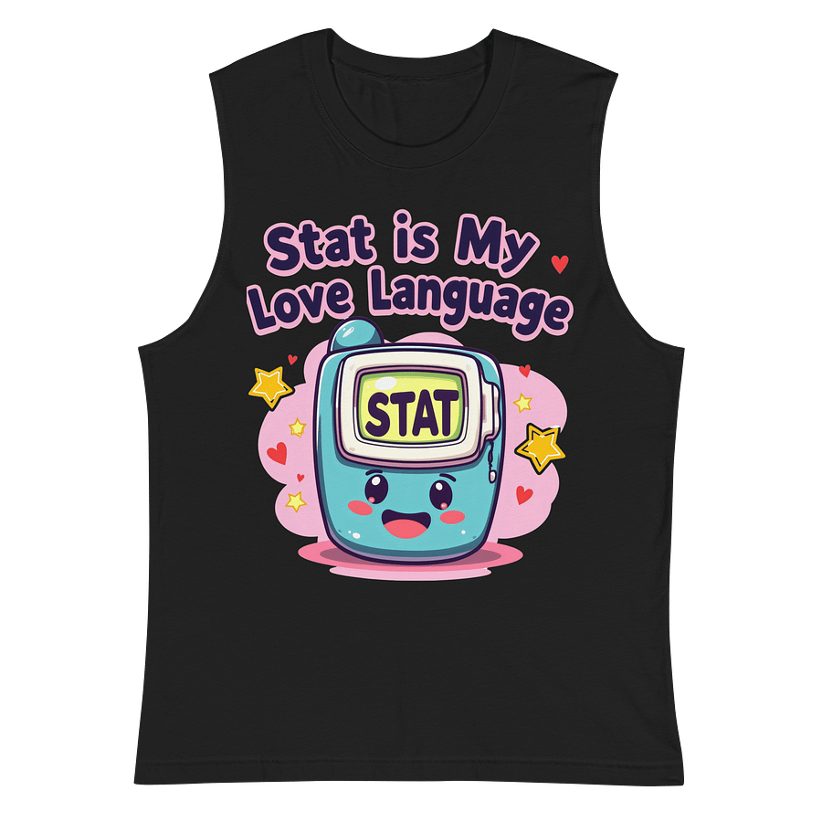 STAT Love Language Muscle Tank product image (3)