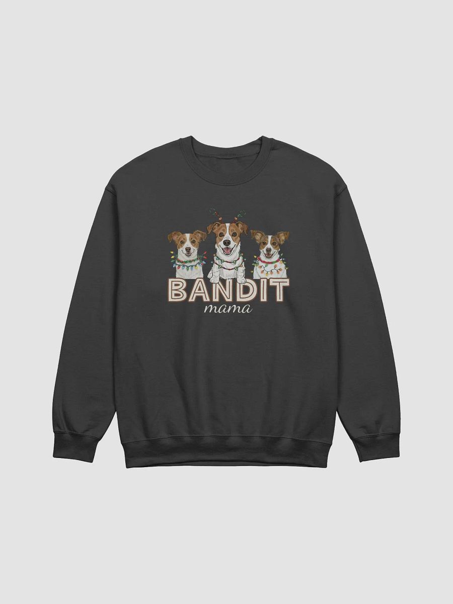 Jack Russell Christmas Mama/Dad, Custom Dark Sweatshirt product image (2)