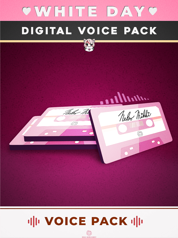Neko Mikki White Day Voice Pack product image (1)