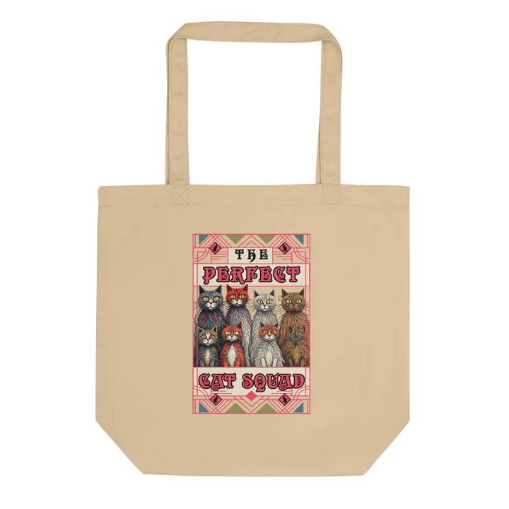 The Perfect Cat Squad Eco Tote product image (1)