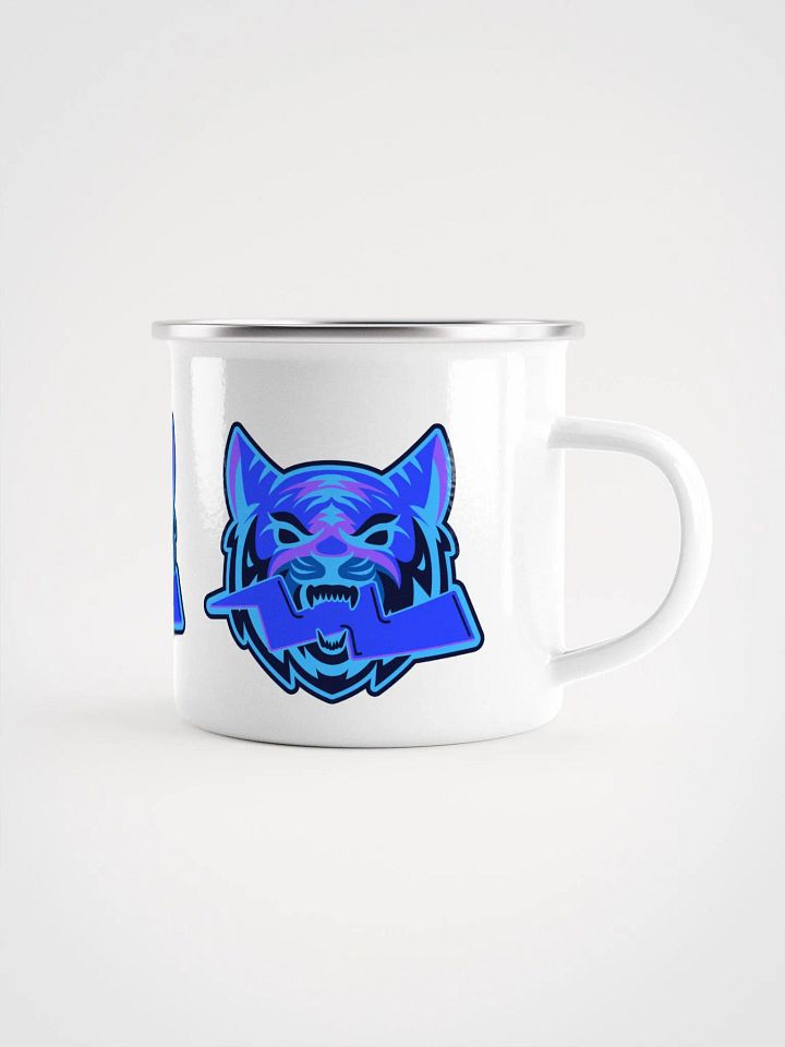 Blue Thunder Enamel Mug product image (1)