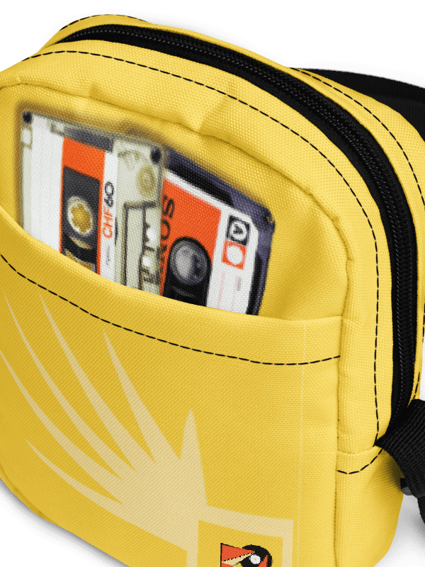 American Prophet by Frank Fonik (Sequential Prophet 5), Techno EDM Utility Crossbody Bag product image (7)