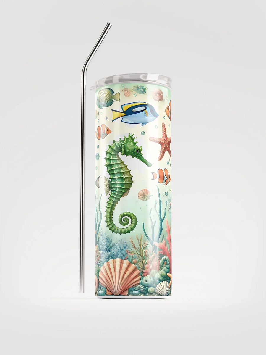Oceanic Elegance Stainless Steel Tumbler product image (1)