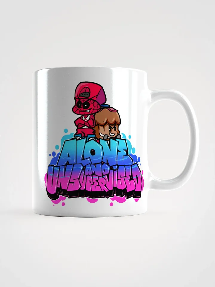 Alone and Unsupervised Graffiti Cup product image (1)