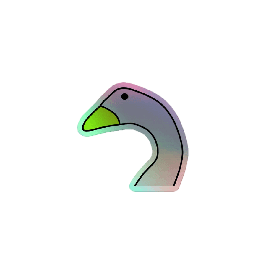 Holo Goose Sticker! product image (1)