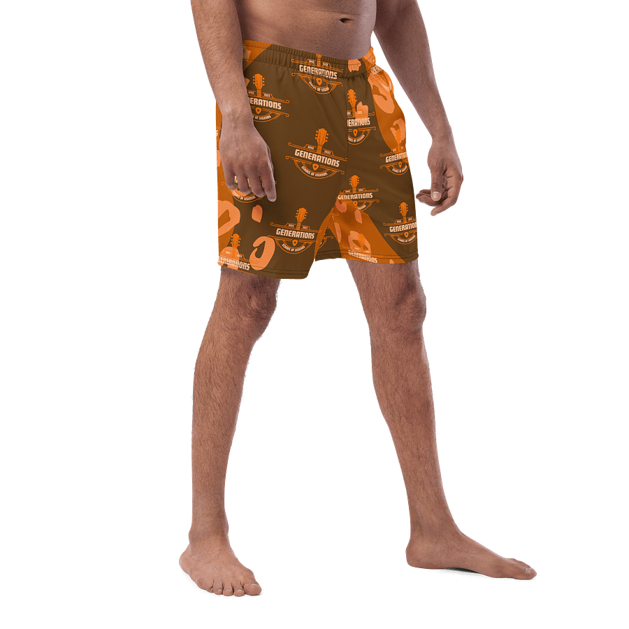Generations Waves All-Over Swim Trunks product image (3)