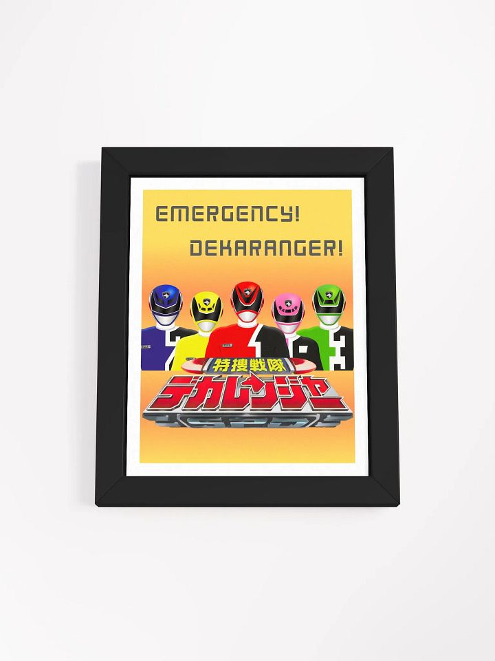 Emergency! Dekaranger Framed Poster product image (4)