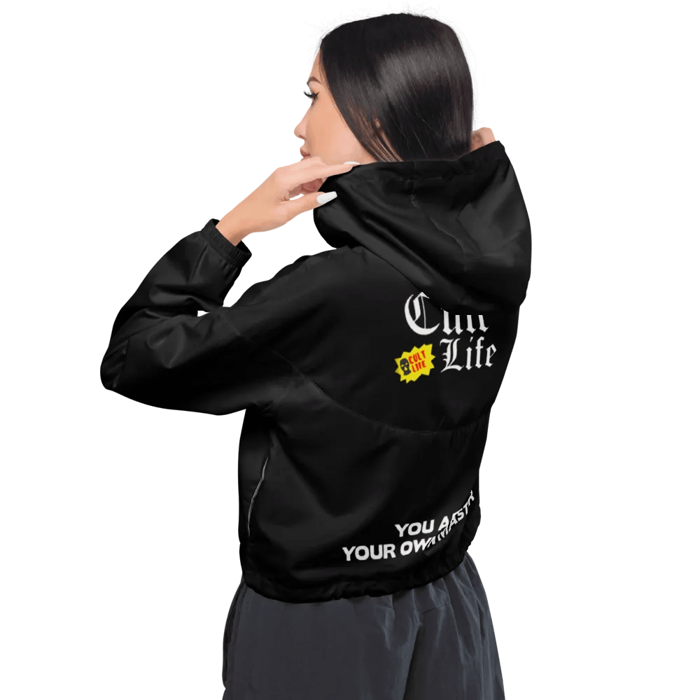 YOU ARE YOUR OWN MASTER CROP JACKET product image (5)