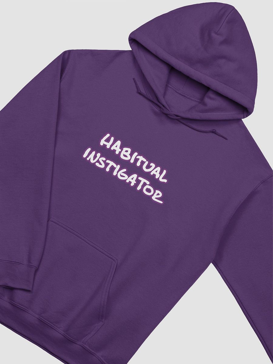 HABITUAL INSTIGATOR (lined design, #763D7D) classic hoodie product image (49)