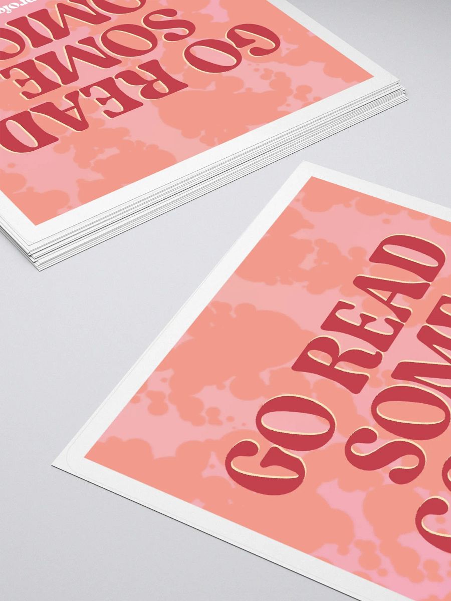 Go Read Some Comics Sticker product image (4)