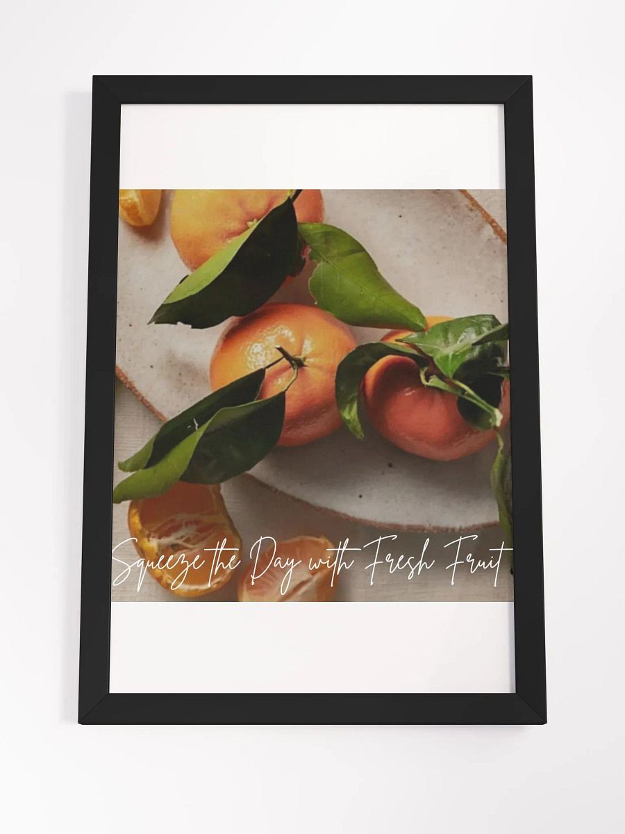 Wall Art Fruit Framed High-Quality Matte Poster (in) product image (4)