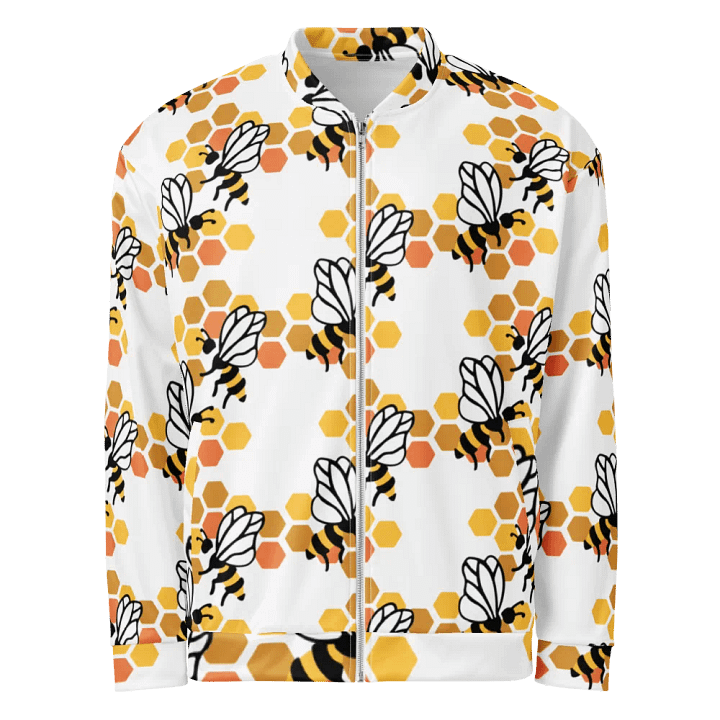 Buzzworthy Honeycomb Bomber Jacket product image (2)