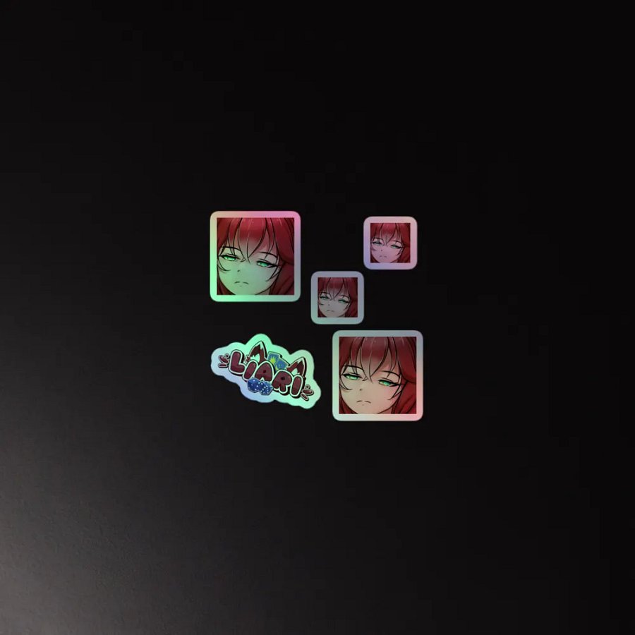 LiariSquint Holographic Sticker Set product image (3)