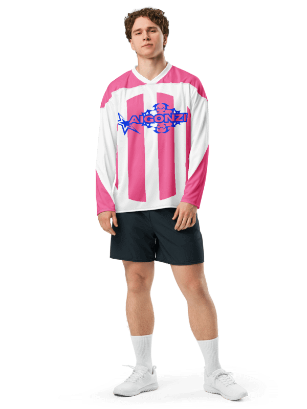 XPINK white Premium Hockey Jersey product image (2)