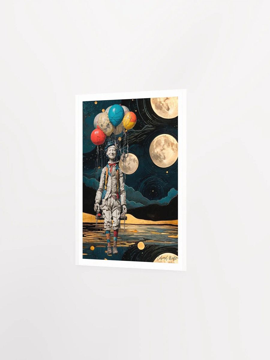 'UP' by Edward Martin-Whimsical Balloons Poster product image (3)