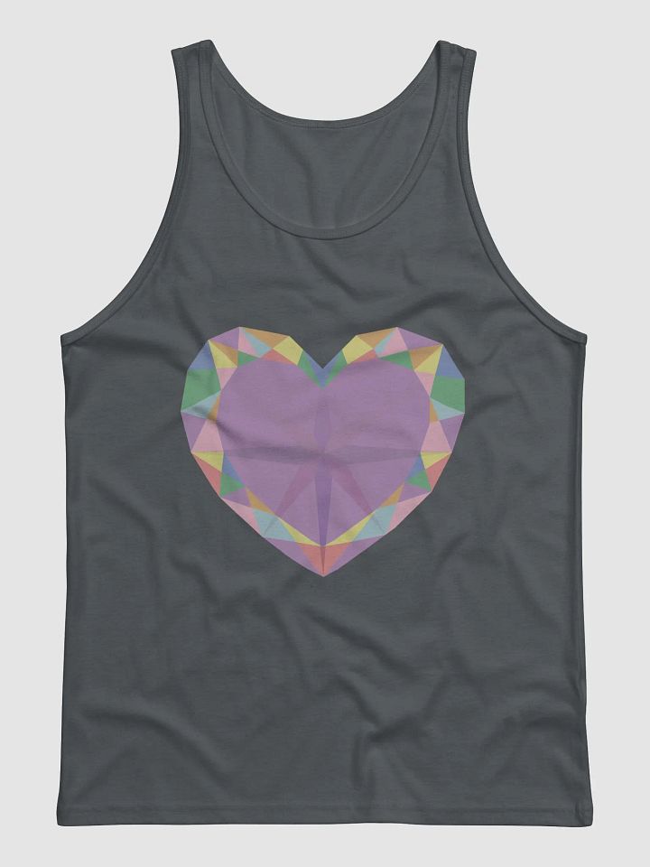 Crystal Heart Pride Tank Top product image (1)