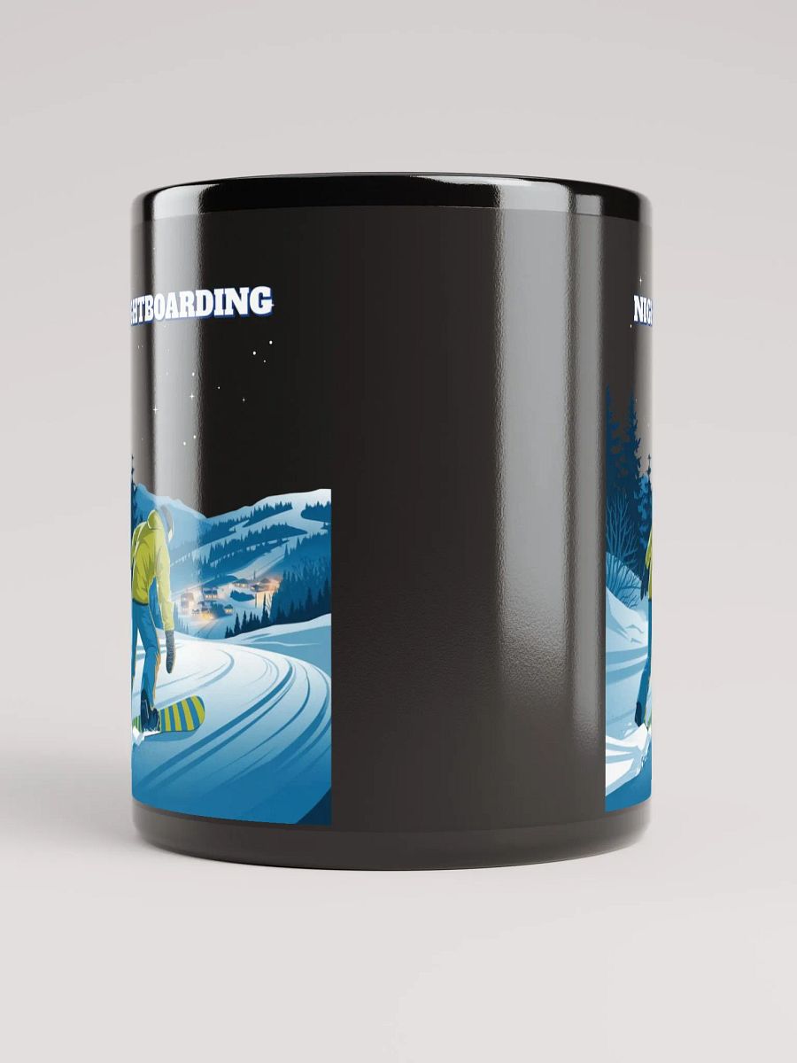 Nightboarding - Midnight Snowboarding Black Mug product image (8)