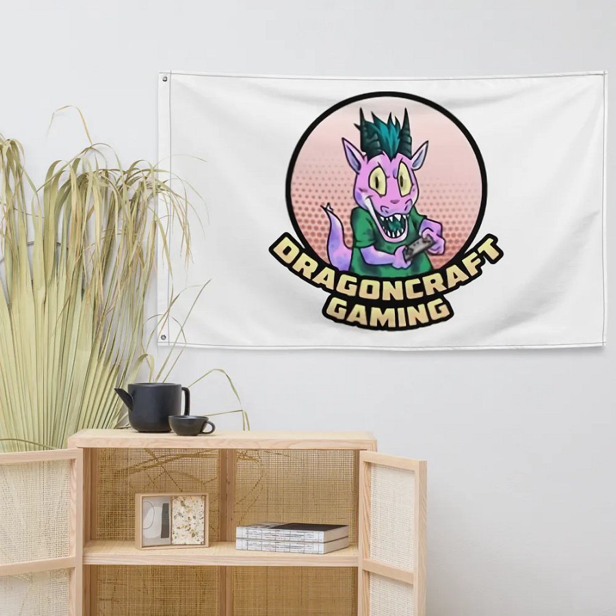 Dragoncraft Gaming Flag product image (7)
