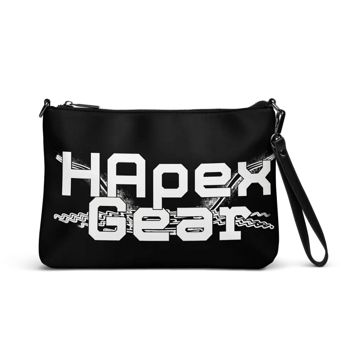 Crossbody Bag - Black - White HApex Gear Black Logo product image (1)