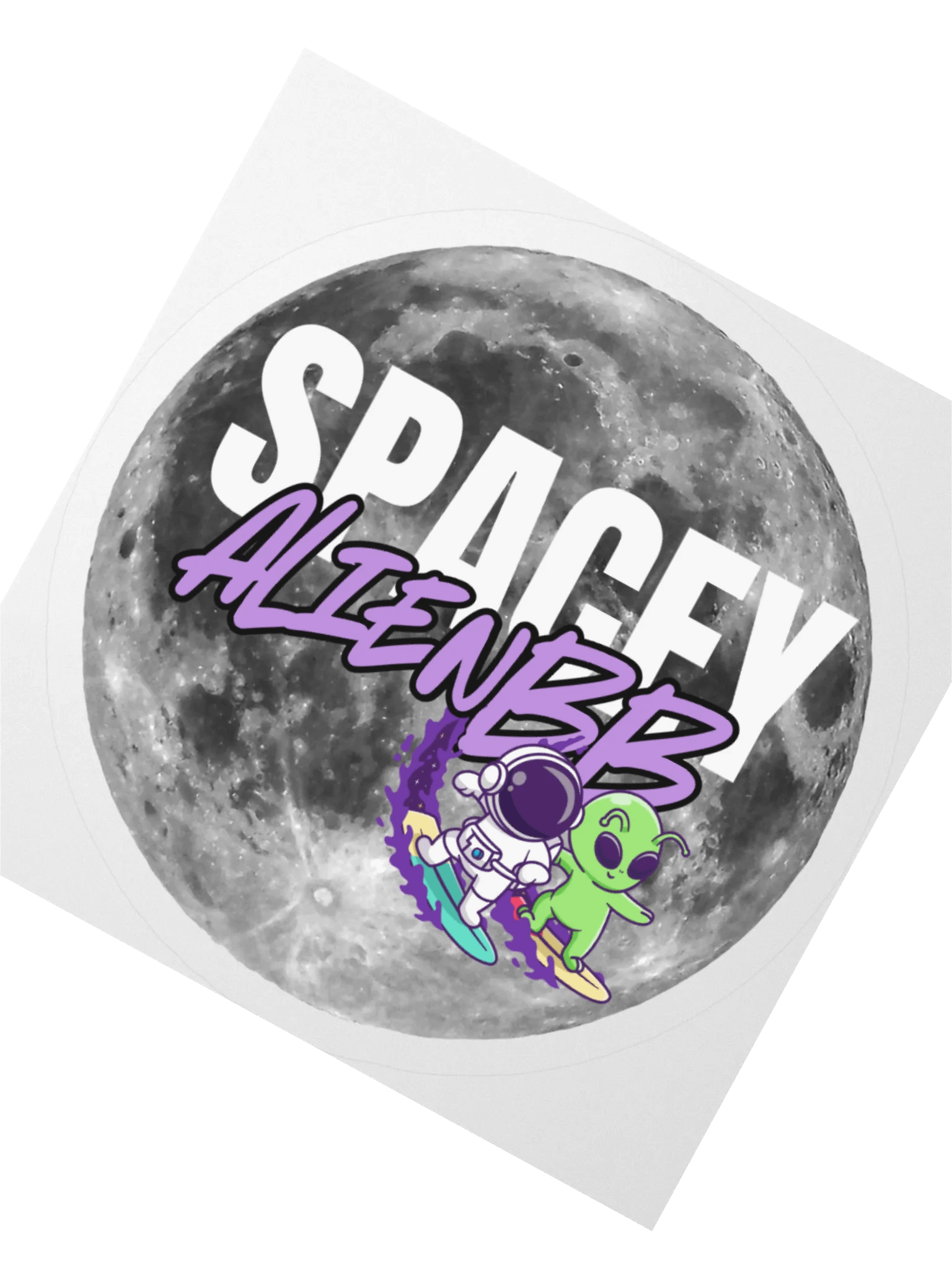 Surfin' Spacey Stickie product image (2)