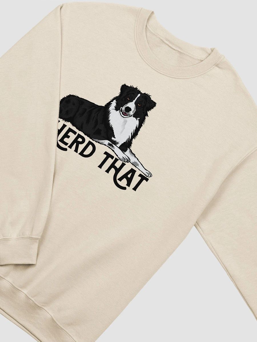 I Herd That | Funny Sweatshirt for Australian Shepherd (Black and White) Dog Owners product image (19)