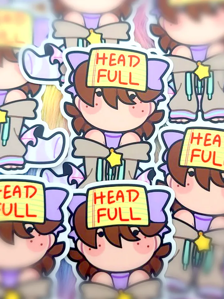 Head Full | Sticker product image (1)