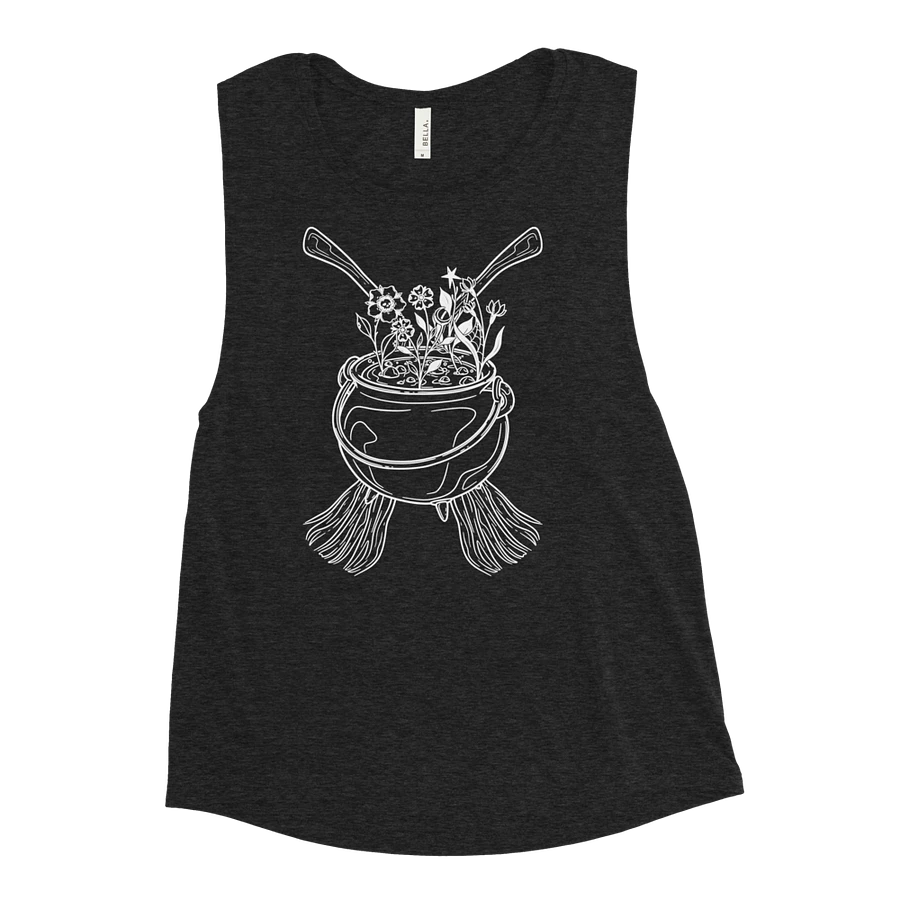 Henbane Coven Crest Bella+Canvas Women's Flowy Muscle Tank product image (1)