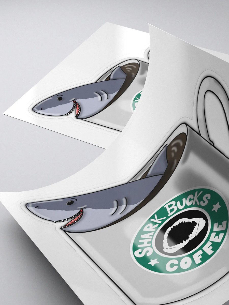 Shark Bucks single Sticker product image (4)