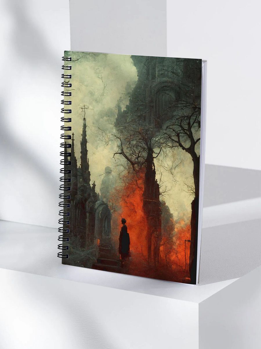 Gothic Sunset Spiral Notebook product image (4)
