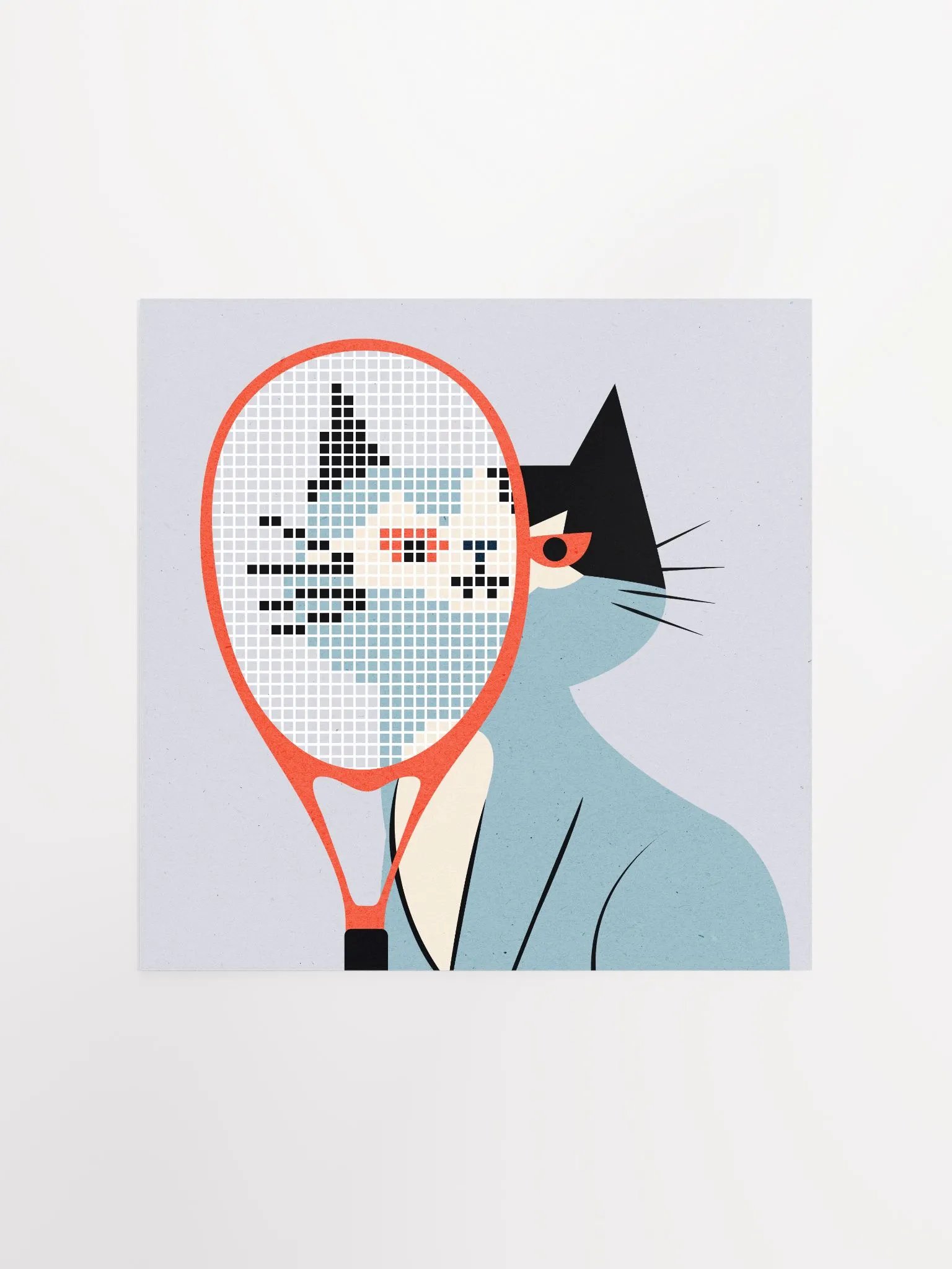 Tennis Racket Art Print product image (1)
