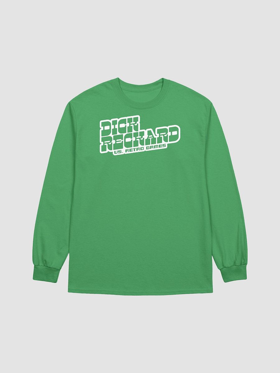 Dick Reckard vs Retro Games MonoWhite Logo Unisex Long Sleeve Shirt product image (2)