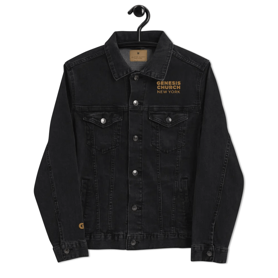 Genesis Embroidered Denim Jacket product image (8)