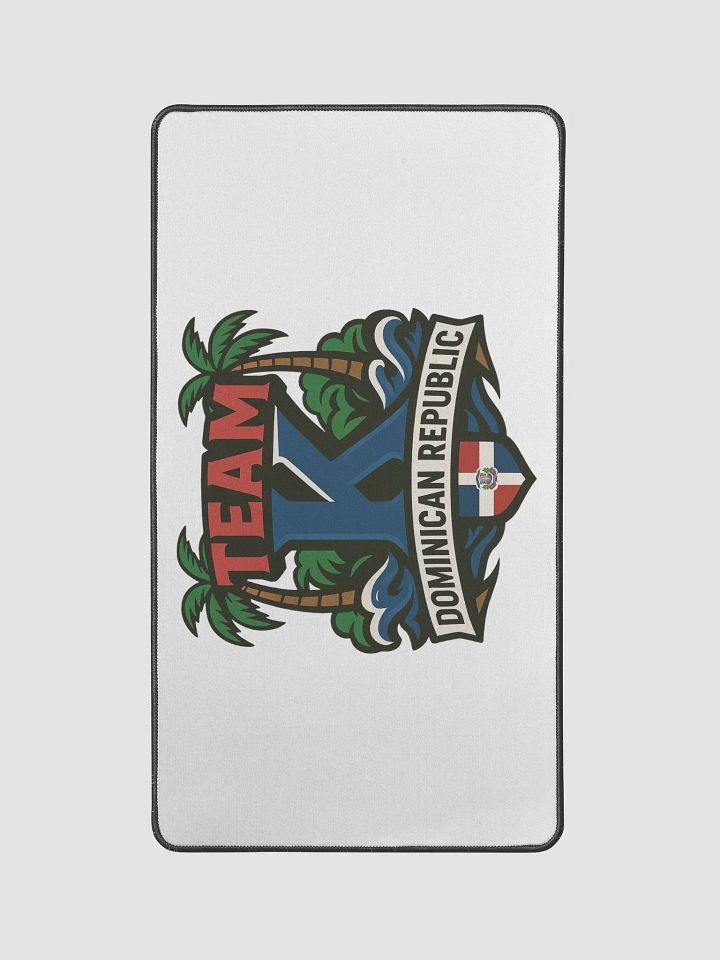 TEAM K Dominican Republic Desk Mat 12" x 22" product image (1)