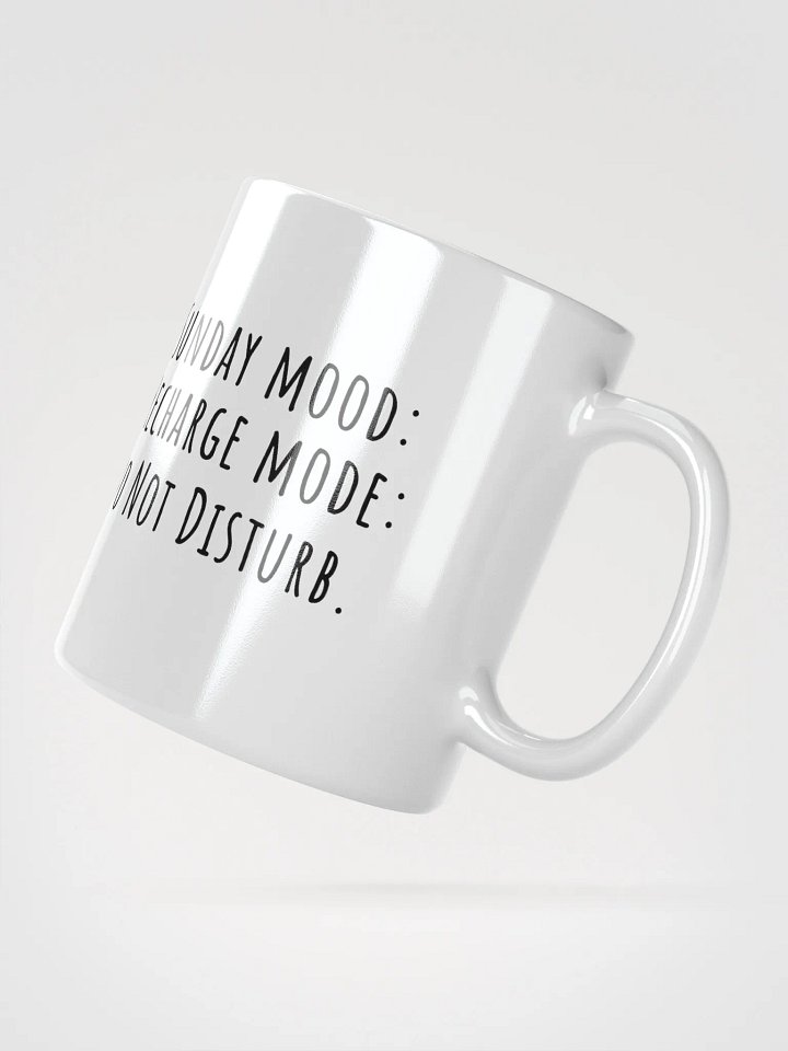 Sunday Mood Mug: Recharge Mode with Palm Trees – Your Do Not Disturb Vibe!" product image (5)