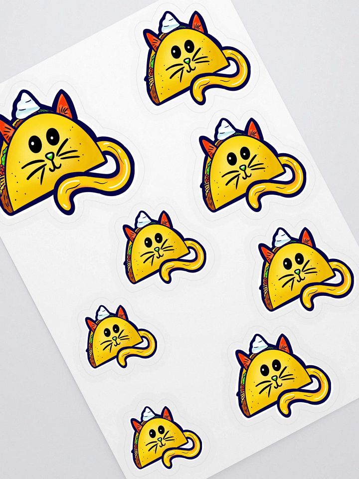 Taco Cat Stickers product image (1)