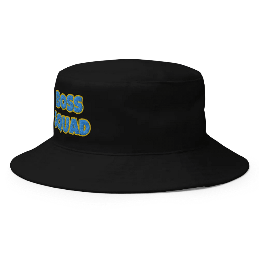 Boss Squad Bucket Hat (Blue & Yellow) product image (9)