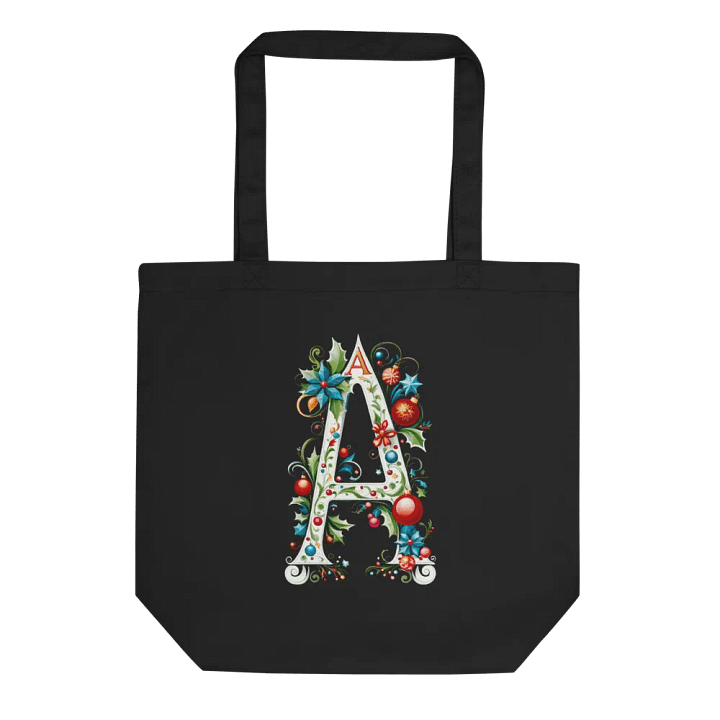 Christmas Monogram Letter A(3) Tote Bag product image (1)