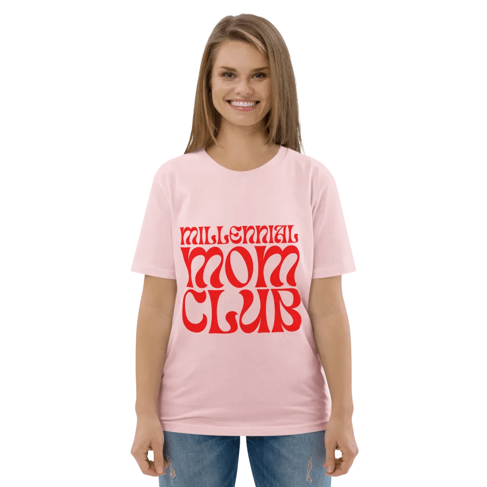 Millennial Mom Club Organic Cotton Tee product image (76)