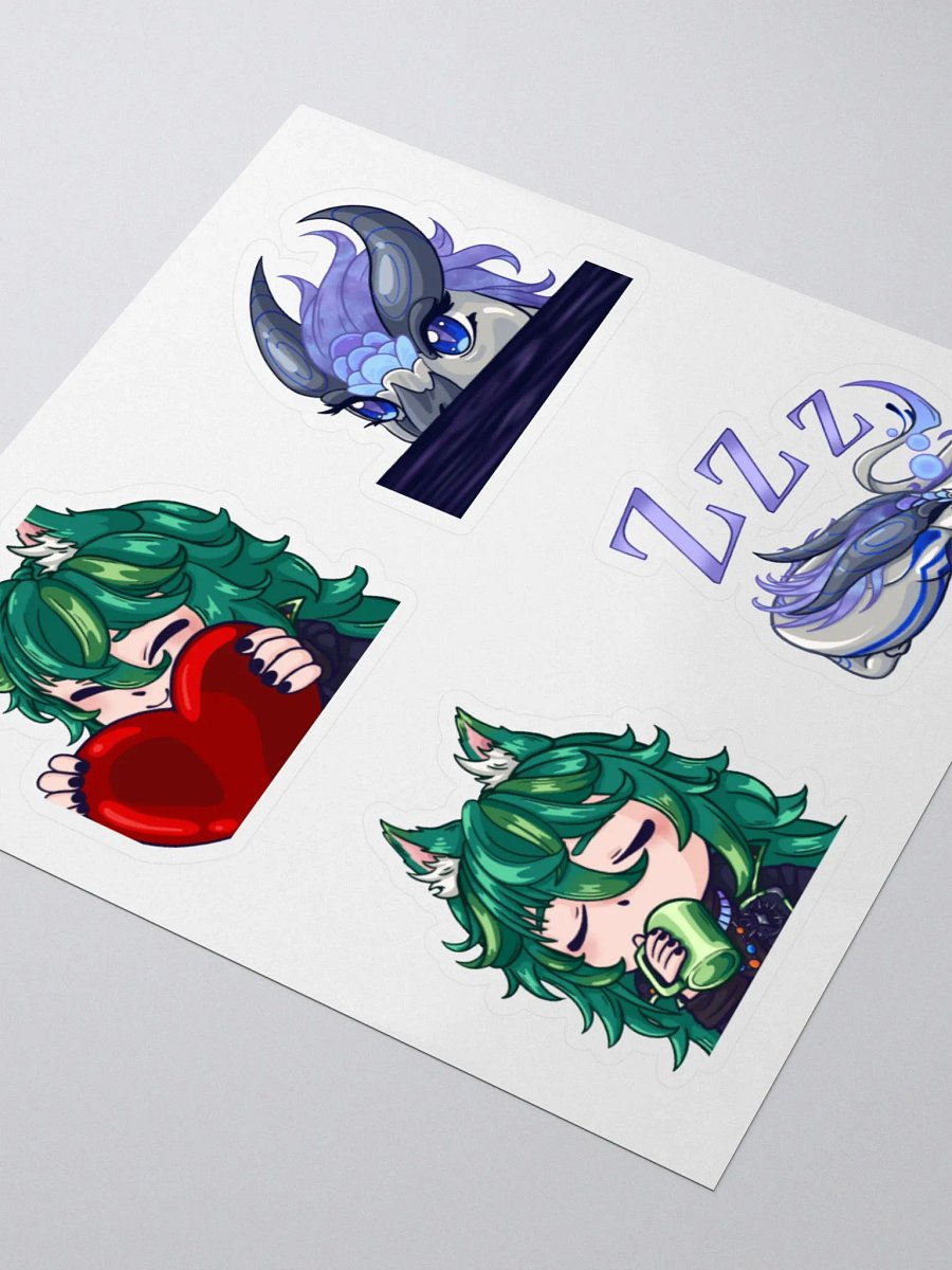 Emote Sticker Sheet #1 product image (3)